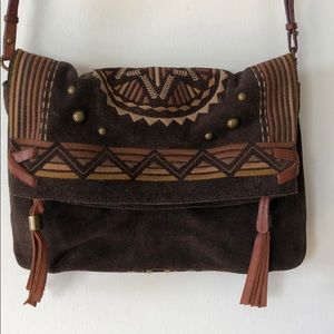 UGG crossbody suede purse